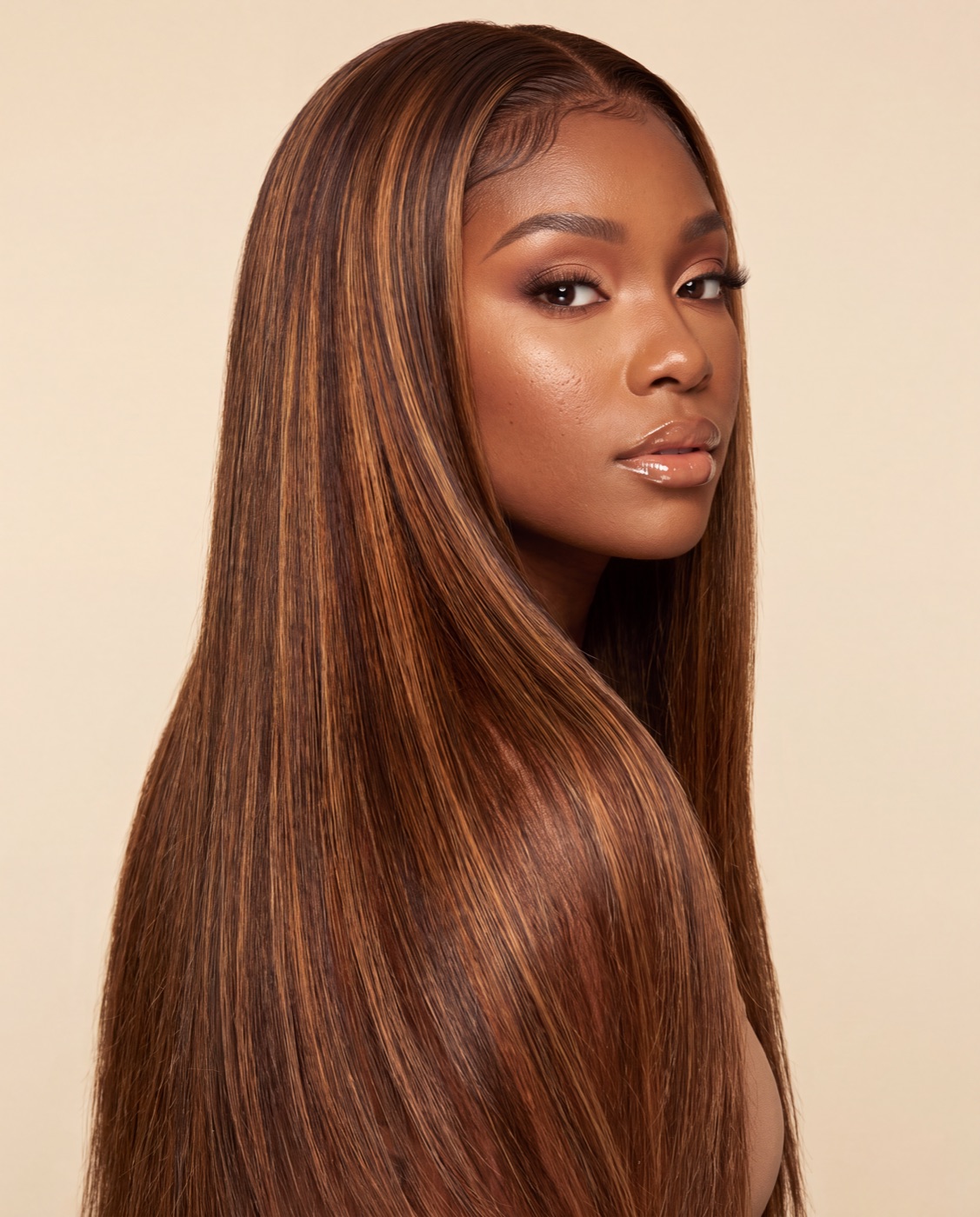 Golden Mocha Straight Bundles
